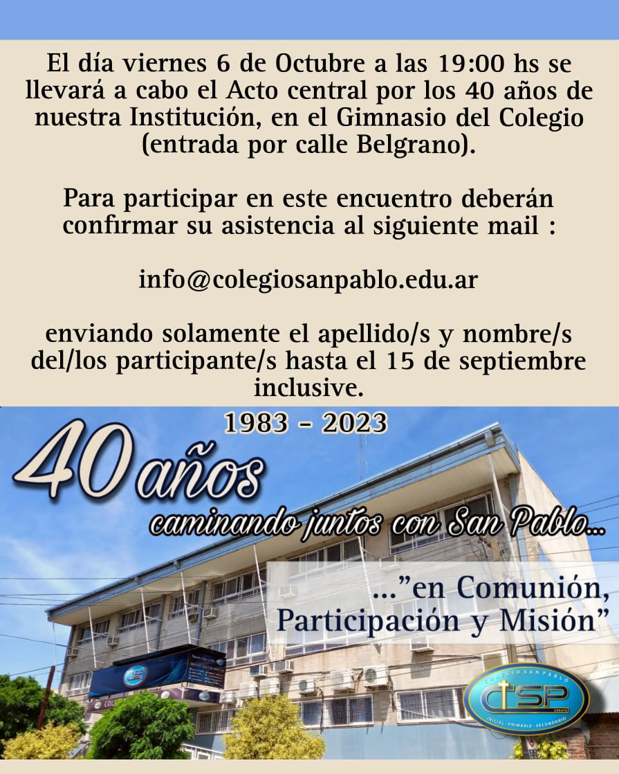 Aviso Colegio